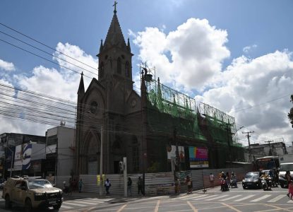 Obras de restauração do Santuário Senhor dos Passos, em Feira de Santana, passam por vistoria
