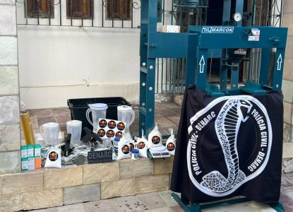 Líder do PCC em Goiás é preso na Bahia e Polícia desarticula laboratório de refino de cocaína