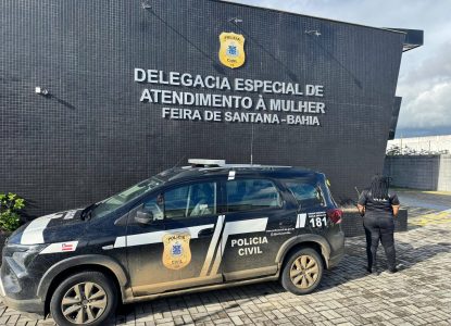 Suspeito de violência doméstica, monitorado por tornezeleira eletrônica, é preso em Feira de Santana