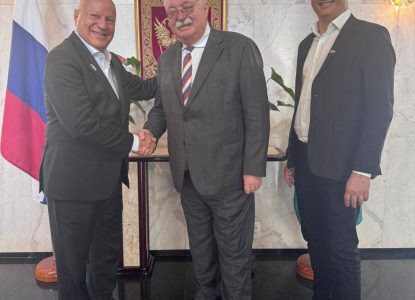 Empresários da TIC Bahia apresentam projeto da ferrovia Feira de Santana–Salvador na Embaixada da Rússia