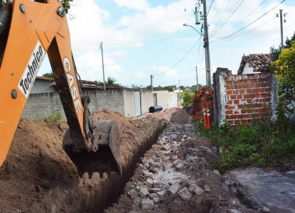 Obras de revitalização do Tanque da Matinha dos Pretos avançam em Feira de Santana