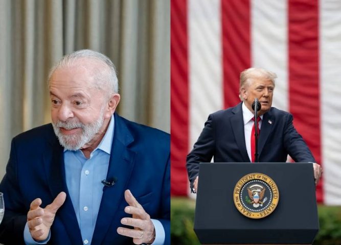 Lula fala com Donald Trump e pede fim de tarifaço sobre produtos brasileiros