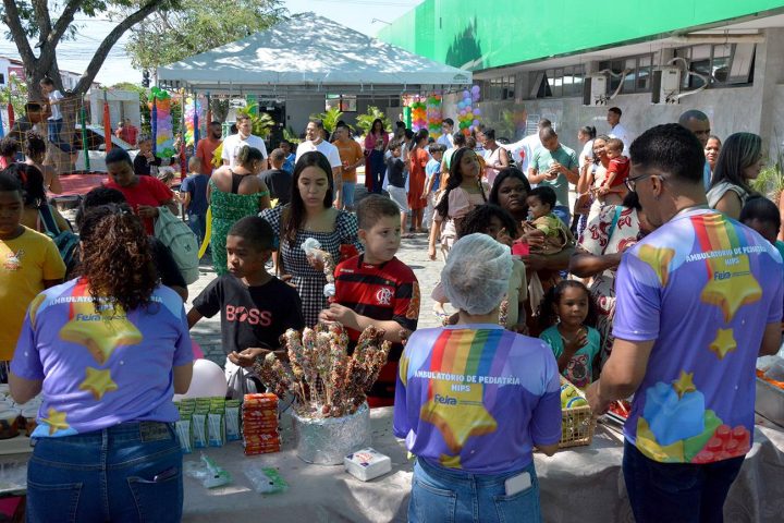 Mutirão pediátrico dedicado ao Dia das Crianças resultou em 326 atendimentos no Hospital da Mulher