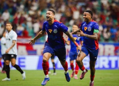 Brasileirão 2025: Bahia goleia Grêmio na Fonte Nova e conquista terceira vitória seguida em casa