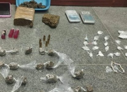 Procurado pela Justiça é preso com drogas em São Gonçalo dos Campos