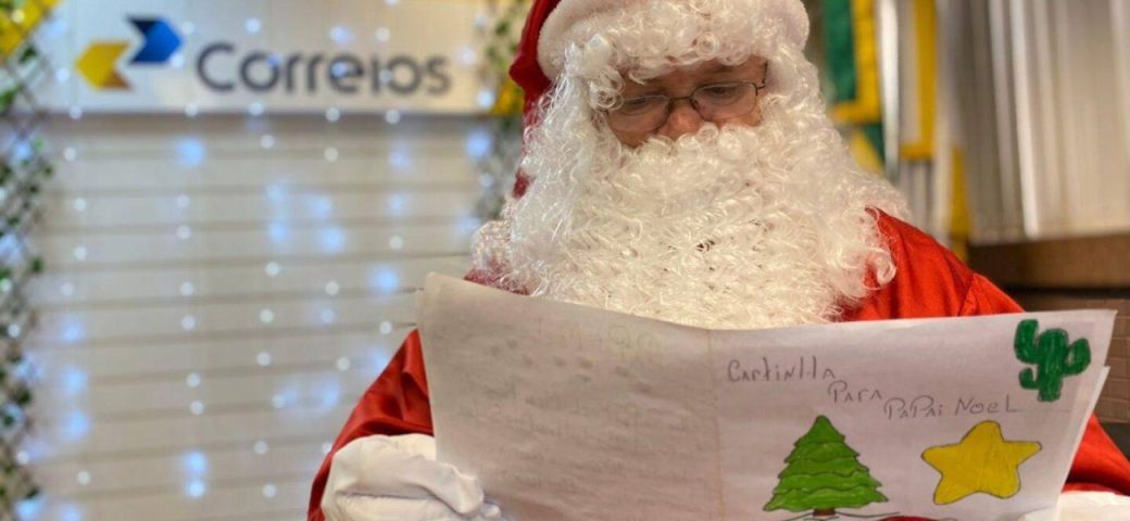 Campanha Papai Noel dos Correios é lançada nesta sexta, 7