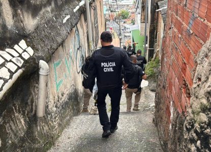 Na Bahia, operação policial contra Comando Vermelho tem 34 presos e um suspeito morto