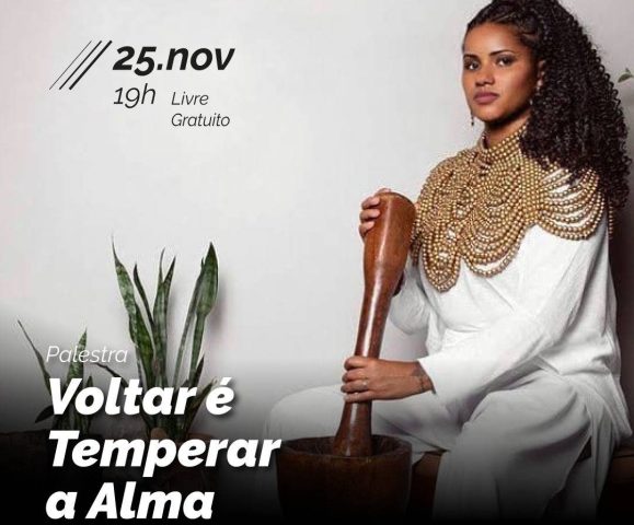 Chef e pesquisadora Aline Chermoula apresenta palestra “Voltar é Temperar a Alma” no SESC Feira de Santana