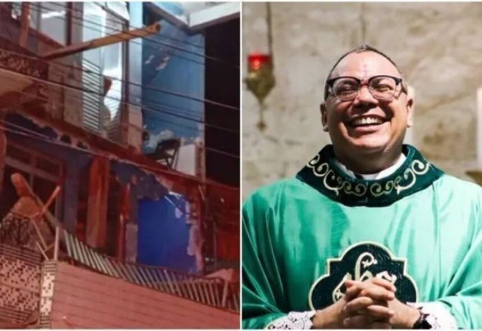 Padre e mais duas pessoas morrem após desabamento de varanda em Salvador