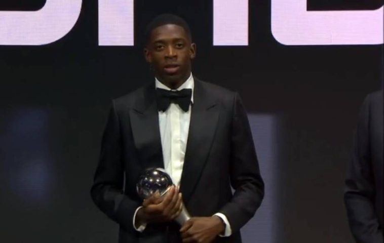 Fifa The Best 2025: Dembélé, do PSG, é eleito melhor jogador do mundo