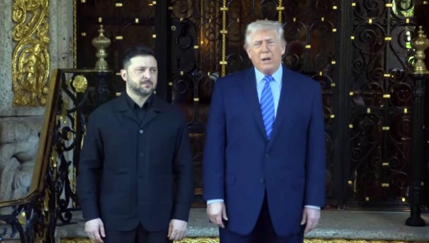 Volodymyr Zelensky discute com Donald Trump presença de tropas dos Estados Unidos na Ucrânia