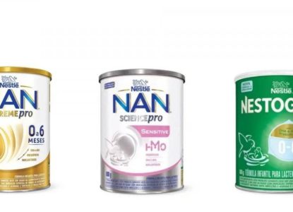 Anvisa proíbe venda de lotes de fórmulas infantis da Nestlé