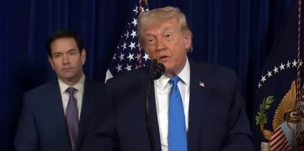 Donald Trump diz que Estados Unidos “estão no comando” da Venezuela e ameaça Colômbia