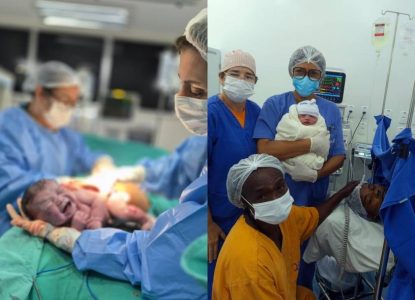 Sejam bem-vindos: com muita saúde, nascem primeiros bebês em Feira de Santana em 2026