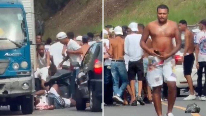 Homem é espancado por torcida organizada do Bahia em Salvador