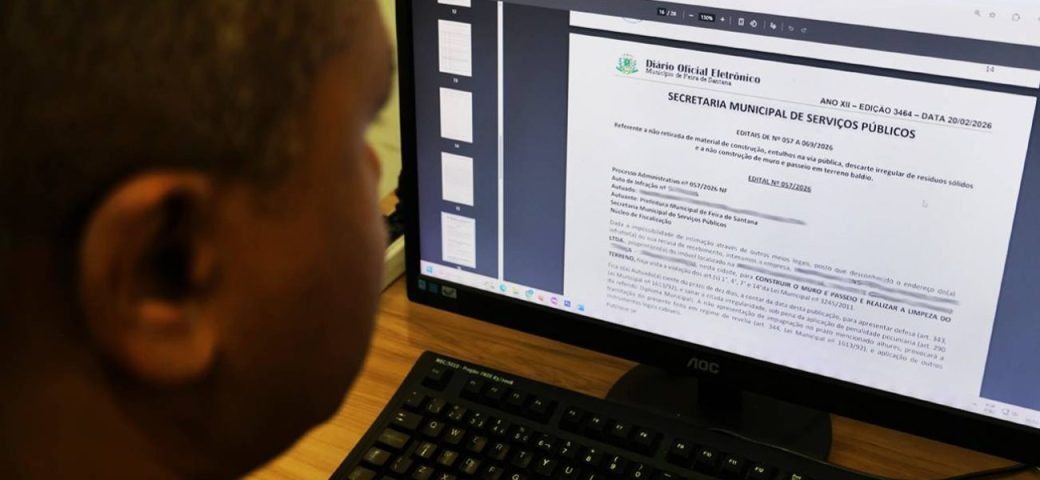 Responsáveis por descarte irregular de resíduos e terrenos sem muro e passeio em Feira de Santana são notificados