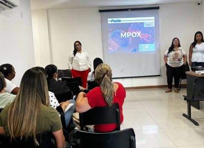 Enfermeiros e técnicos de enfermagem da rede municipal em Feira de Santana são capacitados sobre MPox