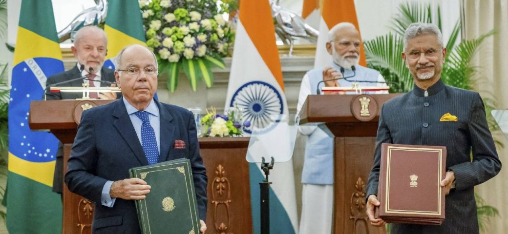 Brasil e Índia assinam acordo sobre terras raras e minerais críticos