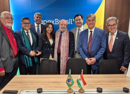 Com Lula e governador Jerônimo Rodrigues, escritório da ApexBrasil na Índia é inaugurado