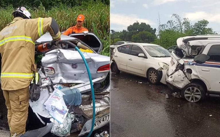 Bahia: acidente entre 13 veículos deixa seis feridos em rodovia na BR-324