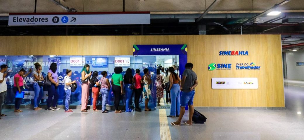 Em 2025, taxa de desemprego na Bahia fica em 8,7%, a mais baixa da série histórica