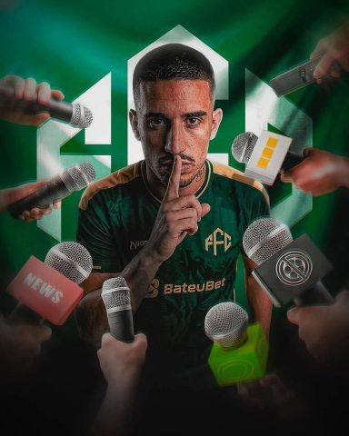 Atacante Thiago Galhardo é o primeiro reforço da história do Feira FC