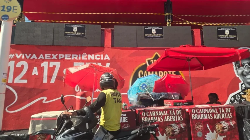 Interditado! Polícia Civil interdita camarote do Carnaval de Salvador em operação que mira rifeiros