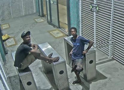 Câmeras de videomonitoramento identificam dois suspeitos de furto de fiação em estação do BRT em Feira de Santana