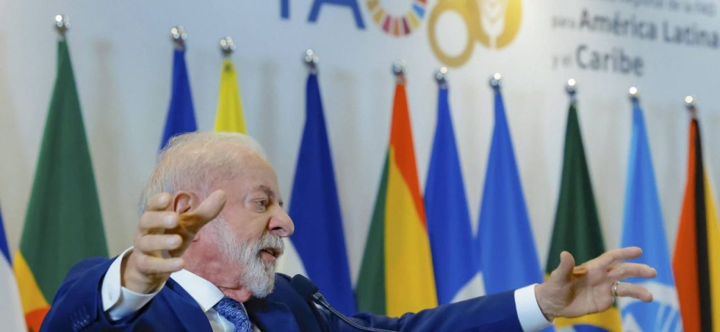 Lula faz apelo à paz, condena corrida armamentista e critica ONU