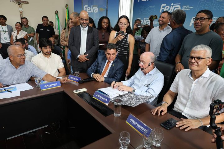Prefeitura de Feira de Santana anuncia investimento recorde de R$ 133 milhões só em pavimentação