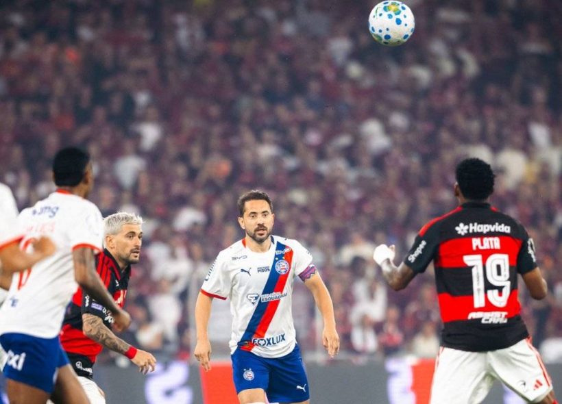 No Maracanã, Bahia é derrotado pelo Flamengo e segue fora do G-4 do Brasileiro