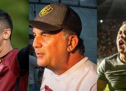 Erick, Jair Ventura e Fábio Mota são denunciados na justiça por críticas à arbitragem após jogo do Vitória