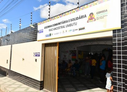 Alagoinhas ganha três cozinhas comunitárias e solidárias pelo projeto Comida no Prato