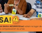 TRE-BA diz que é falsa alegação que na Bahia mesários votam no lugar de eleitores
