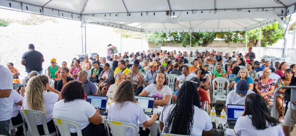 Mutirão para diagnosticar catarata e ‘carne’ no olho realizou 380 atendimentos e 1.961 exames no primeiro dia em Serrinha