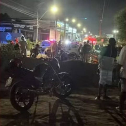 Mãe e filho morrem após serem atropelados no bairro Santo Antônio dos Prazeres, em Feira de Santana