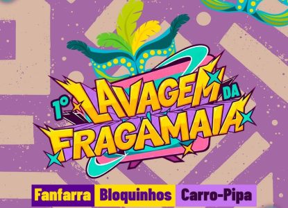 1ª Lavagem da Fraga Maia será realizada neste domingo, 26