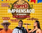 Terceira edição do Forró Imprensado tem data, local e atrações definidas; confira