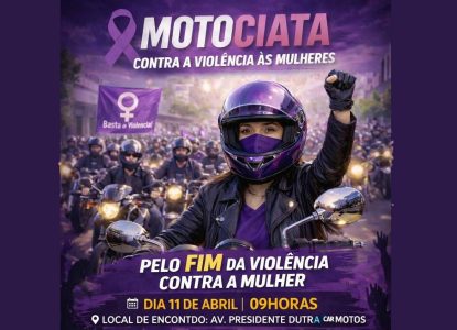 Prefeitura apoia primeira motociata contra violência às mulheres em Feira de Santana