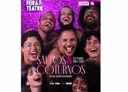 Feira Tem Teatro: espetáculo ‘Saltos e Coturnos’ em cartaz nesta sexta, 8 e sábado, 9, no CUCA