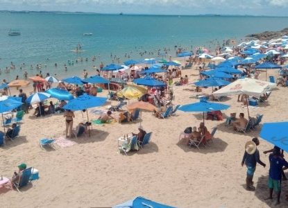 Inema aponta praias impróprias para banho em Salvador no feriado do trabalhador; confira lista