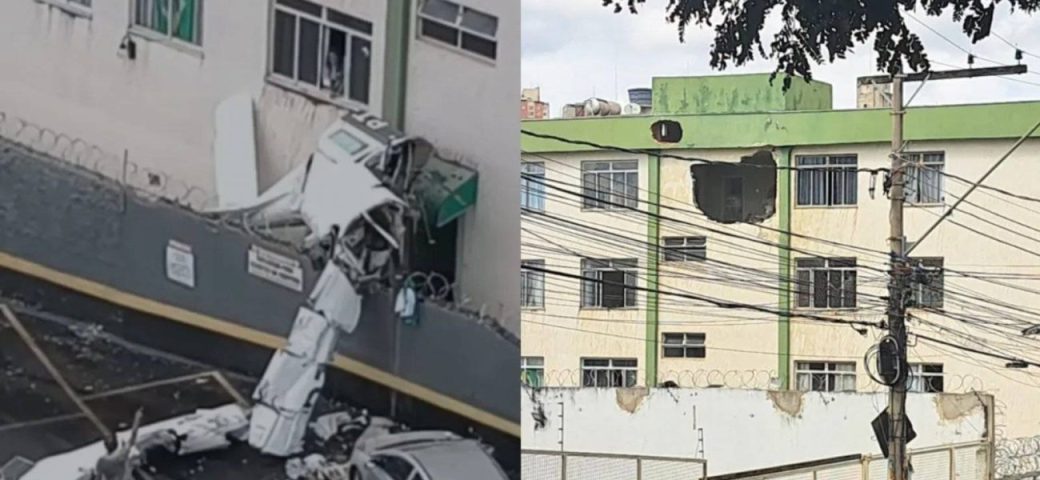 Sobe para três o número de mortos após queda de avião em Belo Horizonte
