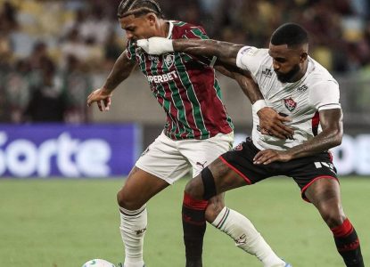 Vitória vira, mas cede o empate ao Fluminense no Maracanã pelo Brasileirão