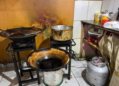 Vigilância Sanitária interdita lanchonete no bairro Cidade Nova, em Feira de Santana
