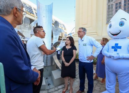 Arquiteto e artista plástico feirense Danilo Freitas é autor de obra no Memorial da Pandemia