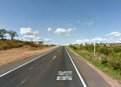Motociclista morre após atropelar animal na BR-116