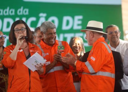 Fábrica de fertilizantes na Bahia é reativada; presidente Lula e governador Jerônimo Rodrigues participam de cerimônia