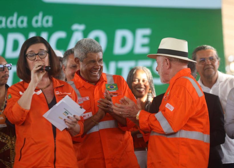 Fábrica de fertilizantes na Bahia é reativada; presidente Lula e governador Jerônimo Rodrigues participam de cerimônia