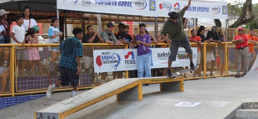 Skatista de Feira de Santana é campeão da segunda etapa do Circuito Baiano de Skateboard Street 2026