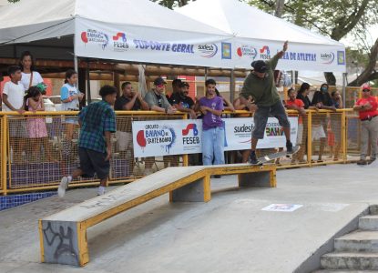 Skatista de Feira de Santana é campeão da segunda etapa do Circuito Baiano de Skateboard Street 2026